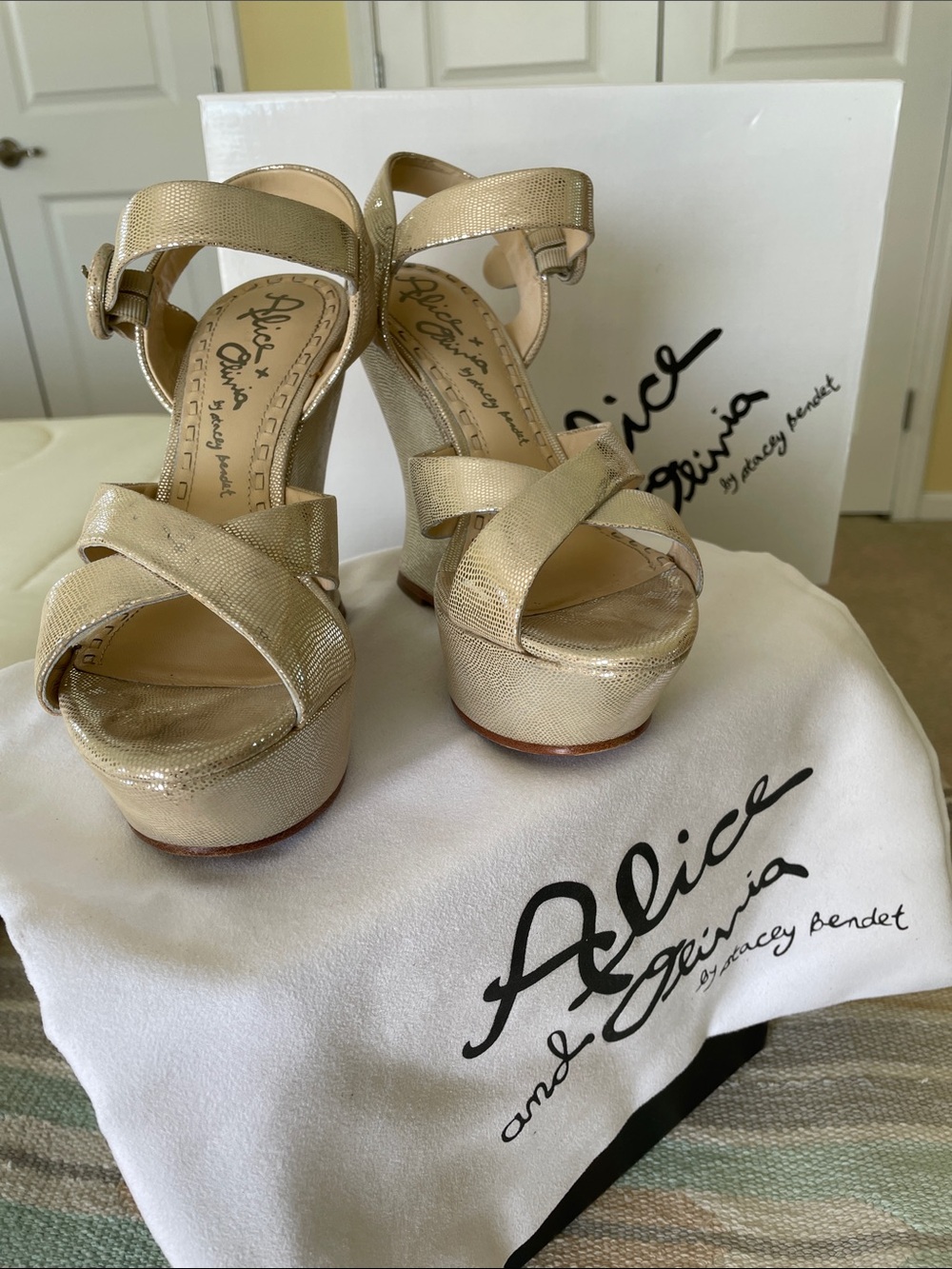 Alice and Olivia Platform Shoes
